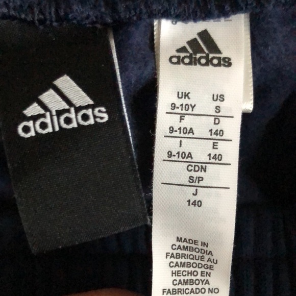 Adidas Boy's Joggers, Size Small - Picture 4 of 4